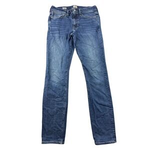 J.Crew 484 Jeans Men 30x34 Blue Slim Tapered Denim Cotton Blend Stretch 5-Pocket